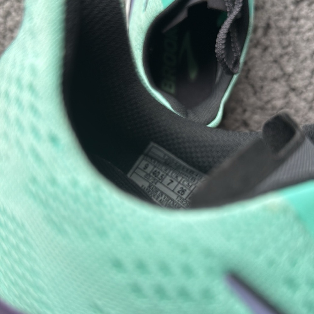 Women's Teal Running Shoes - Picture 9 of 11